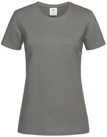 Stedman® Fitted T-Shirt aus ringgesponnener Baumwolle, Deep Berry XL, S141 – Real Grigio