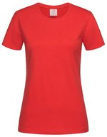 Stedman® Fitted T-Shirt aus ringgesponnener Baumwolle, Deep Berry XL, S141 – Scarlatto Rosso