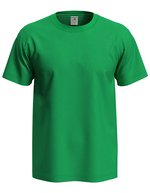 Stedman® Comfort-T-Shirt 185 aus Baumwolle, White S, S185 – Verde kelly