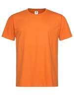 Stedman® Comfort-T-Shirt 185 aus Baumwolle, White S, S185 – Arancione