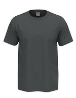 Stedman® Comfort-T-Shirt 185 aus Baumwolle, White S, S185 – Ardesia Grigio (Unito)