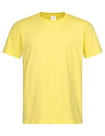 Stedman® Comfort-T-Shirt 185 aus Baumwolle, White S, S185 – Giallo