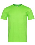 Stedman® Klassisches Slim Fit T-Shirt, Rundhals, White S, S2010 – Kiwi Verde