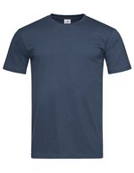 Stedman® Klassisches Slim Fit T-Shirt, Rundhals, White S, S2010 – Blu navy
