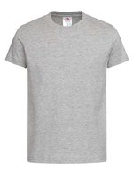Stedman® Classic-T Organic T-Shirt Bio Baumwolle für Kinder, Black Opal L (146/152), S2220K – Grey Heather