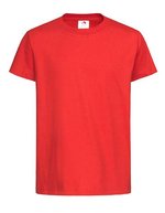 Stedman® Classic-T Organic T-Shirt Bio Baumwolle für Kinder, Black Opal L (146/152), S2220K – Scarlet Red