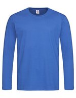 Classic-T Langarmshirt aus Baumwolle – Bright Royal