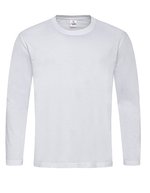 Stedman® Classic-T Langarmshirt aus Baumwolle, Bright Royal L, S240 – Bianco