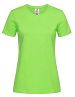 Stedman® Bio-Baumwolle Fitted T-Shirt Rundhalschnitt, Black Opal XS, S2620 – Kiwi Verde