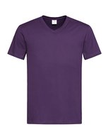Stedman® Klassisches V-Neck T-Shirt aus Baumwolle, Orange XL, S270 – Profondo Bacca