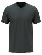 Stedman® Klassisches V-Neck T-Shirt aus Baumwolle, Orange XL, S270 – Ardesia Grigio (Unito)