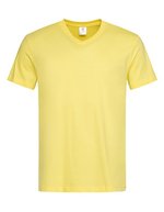 Stedman® Klassisches V-Neck T-Shirt aus Baumwolle, Orange XL, S270 – Giallo