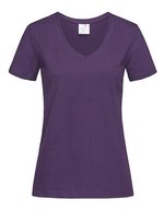 Stedman® Classic-T V-Neck T-Shirt aus Baumwolle, White S, S279 – Profond Baie