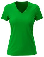 Stedman® Classic-T V-Neck T-Shirt aus Baumwolle, White S, S279 – Vert kelly