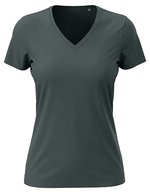 Stedman® Classic-T V-Neck T-Shirt aus Baumwolle, White S, S279 – Ardoise Gris (Uni)