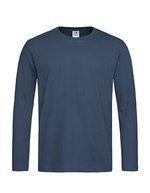 Stedman® Langarmshirt aus ringgesponnener Baumwolle – Navy Blue