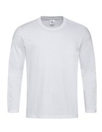 Stedman® Langarmshirt aus ringgesponnener Baumwolle – White