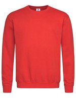 Stedman® Icy Cold Sweatshirt Classic Baumwolle-Polyester, Black Opal XS, S320 – Scarlet Red