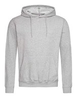 Stedman® Sweat Hoodie Classic aus Baumwolle-Polyester, Black Opal S, S420 – Grigio Melange