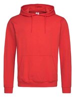 Stedman® Sweat Hoodie Classic aus Baumwolle-Polyester, Black Opal S, S420 – Scarlatto Rosso