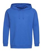 Stedman® Leichter Baumwoll-Hoodie mit Raglan-Ärmeln, Black Opal XS, S4200 – Bright Royal