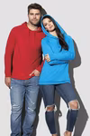 Stedman® Leichter Baumwoll-Hoodie mit Raglan-Ärmeln, Black Opal XS, S4200 – Navy Blue