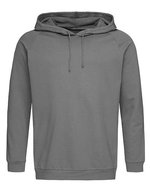 Stedman® Leichter Baumwoll-Hoodie mit Raglan-Ärmeln, Black Opal XS, S4200 – Real Grey