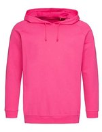 Stedman® Leichter Baumwoll-Hoodie mit Raglan-Ärmeln, Black Opal XS, S4200 – Sweet Pink