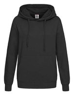 Stedman® Sweat Hoodie Classic mit Kangurutasche für Damen, Black Opal S, S421 – Bild 1