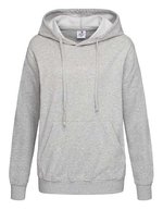 Stedman® Sweat Hoodie Classic mit Kangurutasche für Damen, Black Opal S, S421 – Grigio Melange