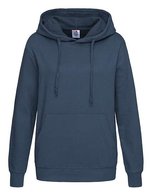 Stedman® Sweat Hoodie Classic mit Kangurutasche für Damen, Black Opal S, S421 – Blu navy
