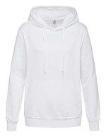 Stedman® Sweat Hoodie Classic mit Kangurutasche für Damen, Black Opal S, S421 – Bianco