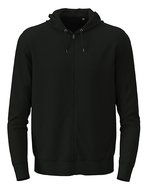 Classic Zip Hoodie – Black Opal