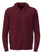 Classic Zip Hoodie – Bordeaux