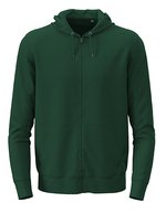 Classic Zip Hoodie – Bottle Green
