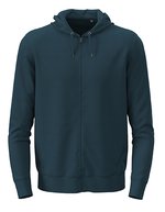 Classic Zip Hoodie – Blu navy