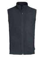 Stedman® Fleeceweste mit Stehkragen und Taschen – Blue Midnight