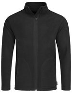 Stedman® Mikrofleece Jacke mit Stehkragen – Black Opal