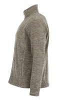 Stedman® Melange Fleecejacke mit Stehkragen, Olive Melange S, S5060 – Bild 5
