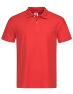 Stedman® Short Sleeve Polo Light Blue XXL (S510), S510 – Ecarlate Rouge