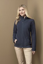 Stedman® Fleece-Jacke mit Stehkragen für Damen, Black Opal XS, S5100 – Bild 1