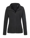 Stedman® Fleece-Jacke mit Stehkragen für Damen, Black Opal XS, S5100 – Bild 3