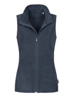 Stedman® Fleece Weste mit Stehkragen für Damen – Blue Midnight