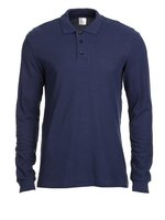 Stedman® Langarm Poloshirt aus ringgesponnener Baumwolle, White S, S540 – Bild 3