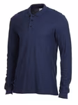 Stedman® Long Sleeve Polo Shirt made of Ringspun Cotton, White S, S540 – image 6