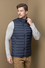 Stedman® Luxus Wattierte Weste für Herren, Black Opal S, S5430 – Bild 1