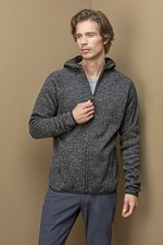 Lux Hooded Knitfleece Jacket – Bild 1
