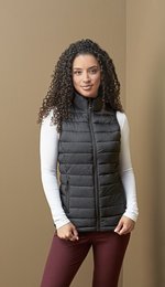 Stedman® Wattierte Weste aus Nylon für Damen, Black Opal XS, S5530 – Bild 1