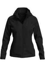 Stedman® Lux Softshell-Jacke Damen mit Kapuze, Black Opal XS, S5540 – Bild 3