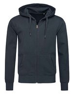 Stedman® Sweatjacke Select mit Kängurutaschen, Black Opal S, S5610 – Blue Midnight